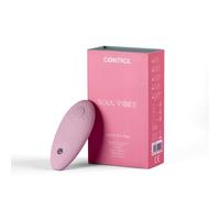 Control Light My Fire Juguete Sexual Estimulador Íntimo de Calidad, 6 Niveles de Vibración y Efecto Calor, Silicona Suave al Tacto, Resistente al Agua