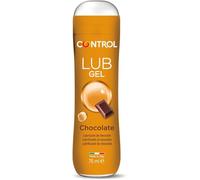 CONTROL Lub Chocolate - Gel lubricante sin azúcar ni parabenos con sabor a chocolate, 75 ml