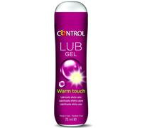 Control Lub Gel Warm Touch 75 Ml - Lubricante Acuoso Con Efecto Calor Para Mayor Placer
