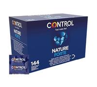 Control Nature Forte Preservativos Extra Resistentes de Látex Natural con Depósito - 144 Preservativos