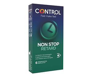 Control Originals - New Non Stop Retard Profilattico, 6 Profilattici