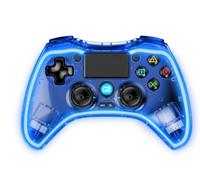 Control para ps4, ready2gaming, ps4 pro pad x led edition, gamepad blu