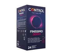 Control Preservativos Finissimo Senso. Caja Pack Ahorro 24 Condones Lubricados Más Fino. Con Ajuste Perfecto para Mayor Sensibilidad y una Relación de Sexo Segura.
