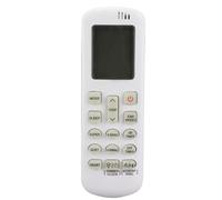 Control remoto a pilas para unidades de aire acondicionado, control remoto de repuesto fácil de usar sin necesidad de programación, control remoto