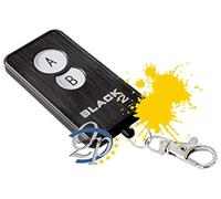 Control Remoto de 2 Canales para Receptor con código Fijo y frecuencia 433,92 MHz black2