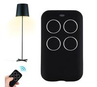 Control remoto de 4 botones: controlador de código de aprendizaje, abridor de puerta de garaje universal para dispositivos inteligentes, control remoto duradero con emparejamiento fácil, accesorio com