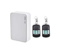 Control Remoto de 433 MHz para Interruptor RF Inalámbrico, Receptor de Puerta de Garaje para Motor Tubular de Persiana Enrollable.