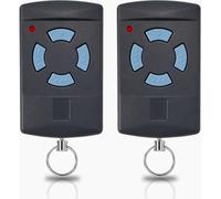 Control remoto de 868.3 MHz para abrepuertas de garaje Hormann Blue Button HSE2 HS4 HSM2, reemplazo de 868.4 canales, paquete de 2