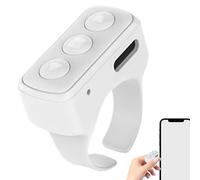 Control remoto de anillo deslizante,Control remoto | Remoto para grabación de video de la cámara | Controlador inalámbrico Grabación de video Controlador de experiencia multimedia sin solución de co