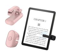 Control Remoto de Cambio de Página, Dispositivo 2 en 1 para Pasar Páginas sin Conexión Inalámbrica para Libros Electrónicos Kindle Paperwhite Scribe, Accesorios Ligero y Preciso