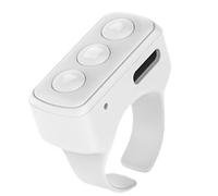 Control remoto de de desplazamiento - Obturador remoto de cámara, controlador multimedia inalámbrico, pasador de página sin costuras, multiuso mejorado, control de música de grabación de video