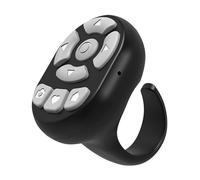 Control remoto de giro de página, anillo de control multimedia, clicker remoto para tableta, dispositivo de desplazamiento de teléfono, botón multimedia inalámbrico, clicker remoto de página, control