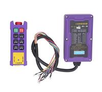 Control Remoto de Grúa, Amplia Compatibilidad 8 Botones Controlador de Grúa Inalámbrico Indicador LED para Equipos (36V)