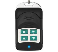 Control remoto de puerta de garaje | Abrepuertas MHz con llavero - Control remoto de 4 botones compatible con otros sistemas para una apertura rápida y segura