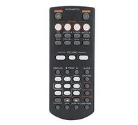 Control Remoto de Repuesto para Reproductores de DVD RAV28, RAV34, RAV250, RX-V361, RX-V365, HTR-6030, HTIB-680, Carcasa de ABS, Alcance de 10 m, Negro