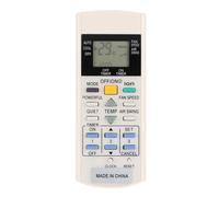 Control remoto de repuesto sin necesidad de programación para unidades de aire acondicionado Panasonic. Compatible con pantallas Celsius. Repuesto