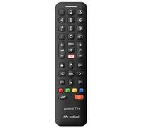 Control Remoto De Televisión Meliconi 808035 CONTROL TV+, Negro