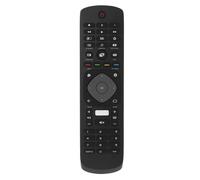 Control remoto de TV mejorado para electrodomésticos de casa para NETFLIX para Smart TV Negro