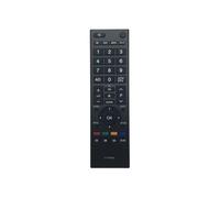 Control remoto de TV - Toshiba - CT-90326 - Compatible con varios modelos - Color negro - Control remoto único