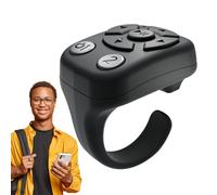 Control remoto de vídeo por teléfono, Clicker remoto para teléfono | Remoto para la grabación de la inalámbrica - Mando a distancia para tomar fotos para pasar páginas, leer novelas, cambiar videos