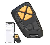 Control remoto del obturador de la cámara - Control remoto compacto de 4,4x7,7x1,4 cm, controlador inalámbrico de silicona ABS con función de desplazamiento | Video Clicker para teléfonos inteligentes