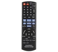 Control remoto fácil de usar para sistemas de sonido Panasonic, control remoto de repuesto de material ABS duradero, probado antes de la entrega.