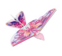 Control Remoto Flying Bird Toy 2.4GHz Alas Batientes Biónicas Luz LED Drone Electrónico para Pájaros para Niños Adultos Juego en Interiores y Exteriores Material EPP Carga (Rosada)