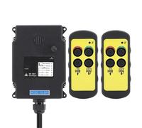 Control remoto for grúa elevadora de portón trasero coche, radio industrial una sola velocidad con 2 botones, interruptor cabrestante(D)