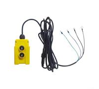 Control remoto impermeable para puerta de elevación de remolque de volquete | Compatible con bomba de doble acción, potencia de 12 V CC, respuesta rápida, funcionamiento suave, tareas pesadas