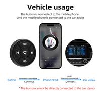 Control remoto inalámbrico Bluetooth Botón multimedia Reproductor de música MP3