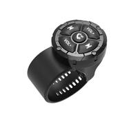 Control remoto inalámbrico Bluetooth con botón multimedia, IP67, impermeable, tipo correa, controlador de teléfono para coche, bicicleta, motocicleta, volante, Siri, llamada y toma fotos, compatible