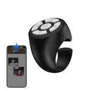 Control remoto inalámbrico Clicker, Recroll Inteligente | Controlador Multifunción para Grabación de Fotos, Control de Volumen, Desplazamiento de Televisión Inteligente, Usó
