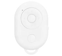 Control Remoto inalámbrico con Obturador Mtlavishness con tecnología BT 4.0 para Selfies sin Esfuerzo, interacción con Videos Cortos y Lectura de Libros electrónicos a distancias (Blanco)