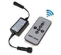 Control remoto inalámbrico con regulador de intensidad de un solo color de 5 a 24 V CC y 15 W