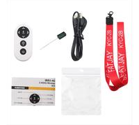 Control remoto inalámbrico de 2,4 G con receptor impermeable de 4 canales para coche y barco RC