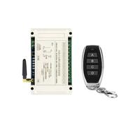 Control Remoto Inalámbrico de 4 Canales AC100V-400V, 30A, para Puertas de Garaje, Interruptor de Luz LED, Relé, Controlador de Equipos de Elevación