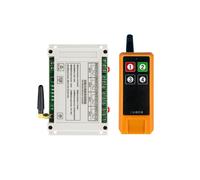 Control Remoto Inalámbrico de 4 Canales DC12V-48V 30A para Puertas de Garaje, Interruptor, Relé de Luz LED + Control Remoto de 433Mhz