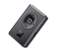 Control Remoto Inalámbrico para Cámara de Teléfono, Selfie y Páginas | Conexión sin Cables, Compatible con Apps de Vídeo Corto y Cámara, Plástico Negro, Pulsador Portátil