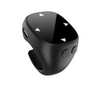 Control remoto inalámbrico para desplazamiento Bluetooth 5.3, función de pasar página de vídeo con la punta del dedo para teléfono.