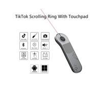 Control Remoto Inalámbrico para Presentador con Panel Táctil, Puntero PPT con de Ratón de Aire para PowerPoint, Keynote, PPT, IOS y para Android