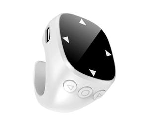 Control Remoto inalámbrico para teléfono: diseño portátil Compacto, clasificador de Contenido volteador páginas, Unidad Control Obturador Manos Libres, construcción Resina y Resistente | Acces