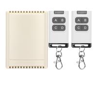 Control remoto inalámbrico RF para una amplia gama de aplicaciones, con múltiples funciones y alta estabilidad (4 unidades).