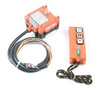 Control remoto industrial Interruptor de botón inalámbrico Industrial Control remoto inalámbrico con receptor Industrial Doble Emisor Electric Hoist para miniatura eléctrica y cabrestantes