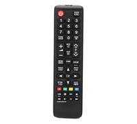 Control remoto inteligente Emoshayoga AA59-00818A, control remoto de repuesto para televisor compatible con Samsung, color negro.