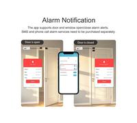 Control Remoto Inteligente para Puerta de Garaje con Sensor de Puerta con Cable de 5 M y Control Mediante Aplicación Wi-Fi (Versión Tuya)