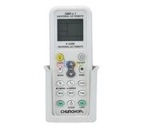 Control remoto IR universal para aire acondicionado LCD K-1028E 1000 en 1 con soporte