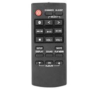 Control Remoto N2QAYB001215 Compatible con el Sistema de Audio Panasonic SC-UA30 SC-TMAX10 SC-TMAX40 SC-UA30E-K SC-UA30GSXK SC-AKX320E-K