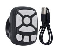 Control Remoto Page Turner, Anillo de Desplazamiento para TIKTok, Obturador Remoto de Cámara Inalámbrica, Anillos de Desplazamiento Remoto de Cámara Recargable para Teléfonos