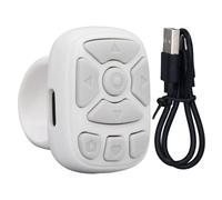 Control Remoto Page Turner, Anillo de Desplazamiento para TIKTok, Obturador Remoto de Cámara Inalámbrica, Anillos de Desplazamiento Remoto de Cámara Recargable para Teléfonos