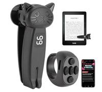 Control Remoto Page Turner para Paperwhite EReader Phone Tablet, Video Selfie Tomar Fotos Cámara Grabación de Video Disparadores Remotos, Page Turner Clicker para Lectura de